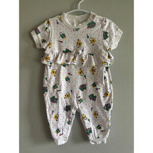 Vintage good news garden cottage core jumper 12M